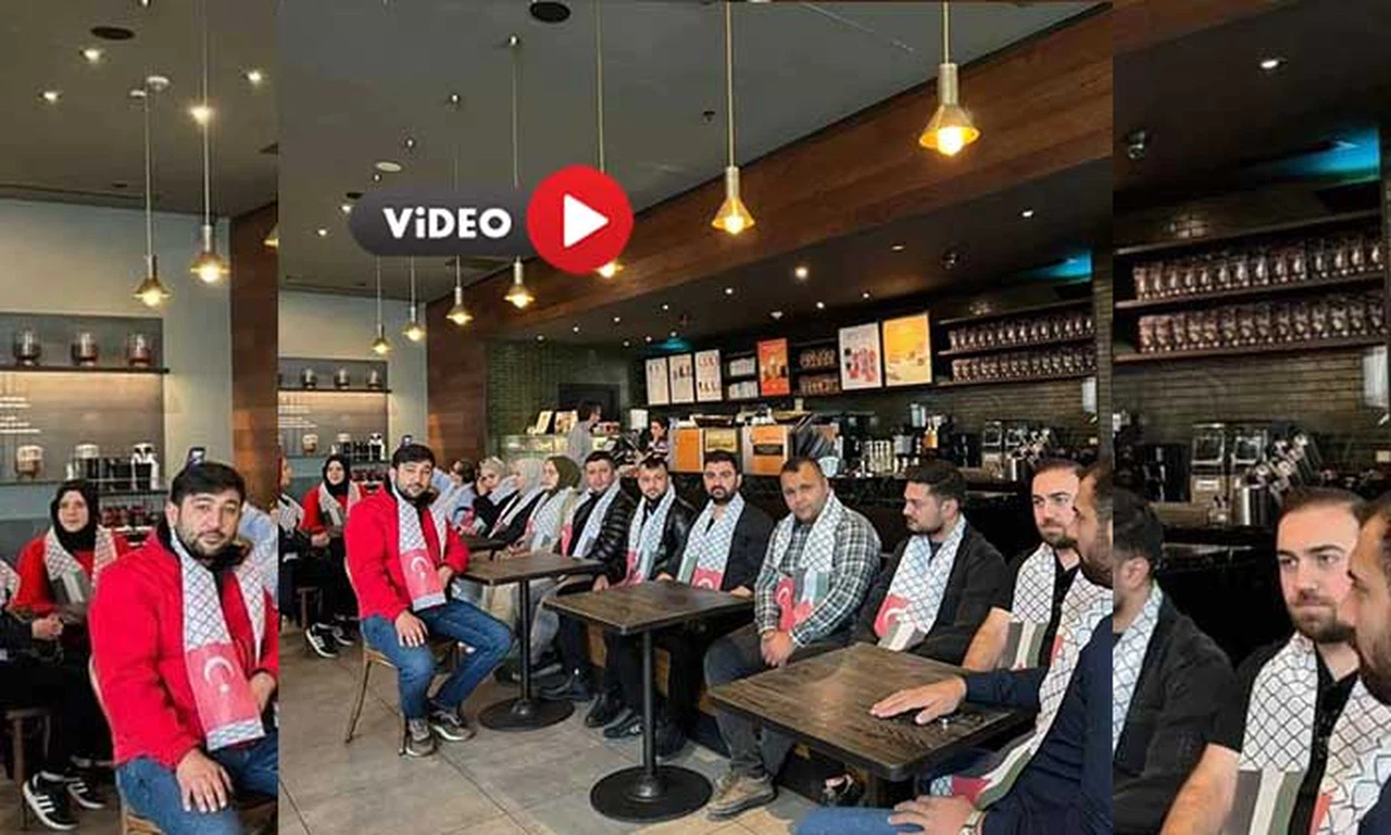Starbucks’ta Yer İşgal Ettiler