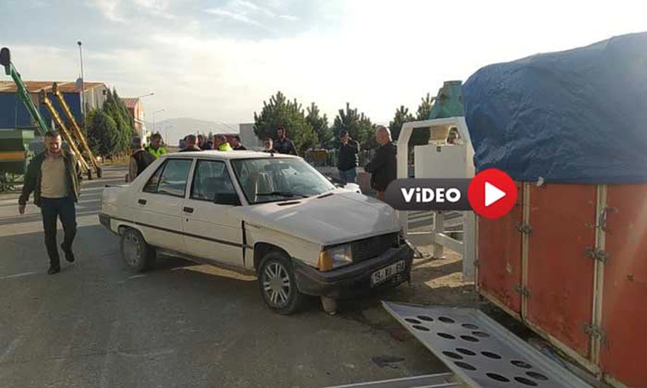 Sanayi Sitesi’nde kaza: Bir yaralı