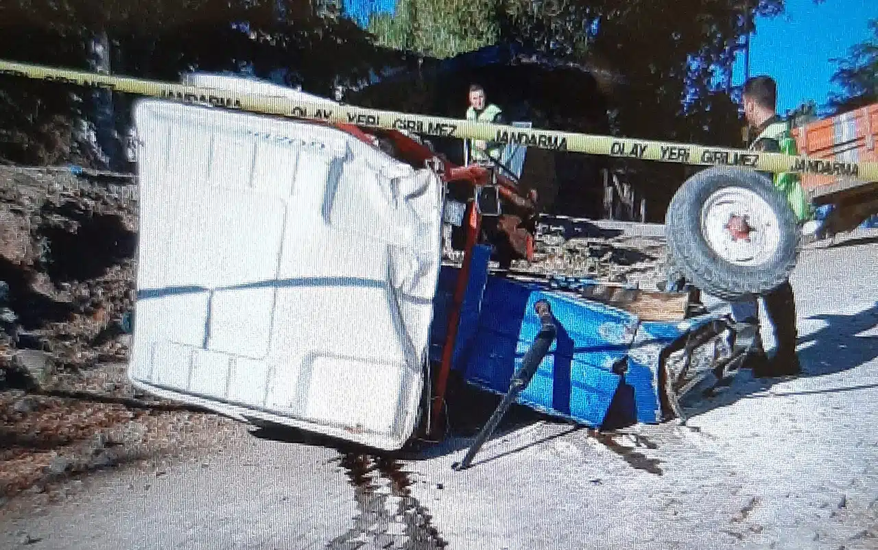 Traktör Devrildi: Bir Ölü