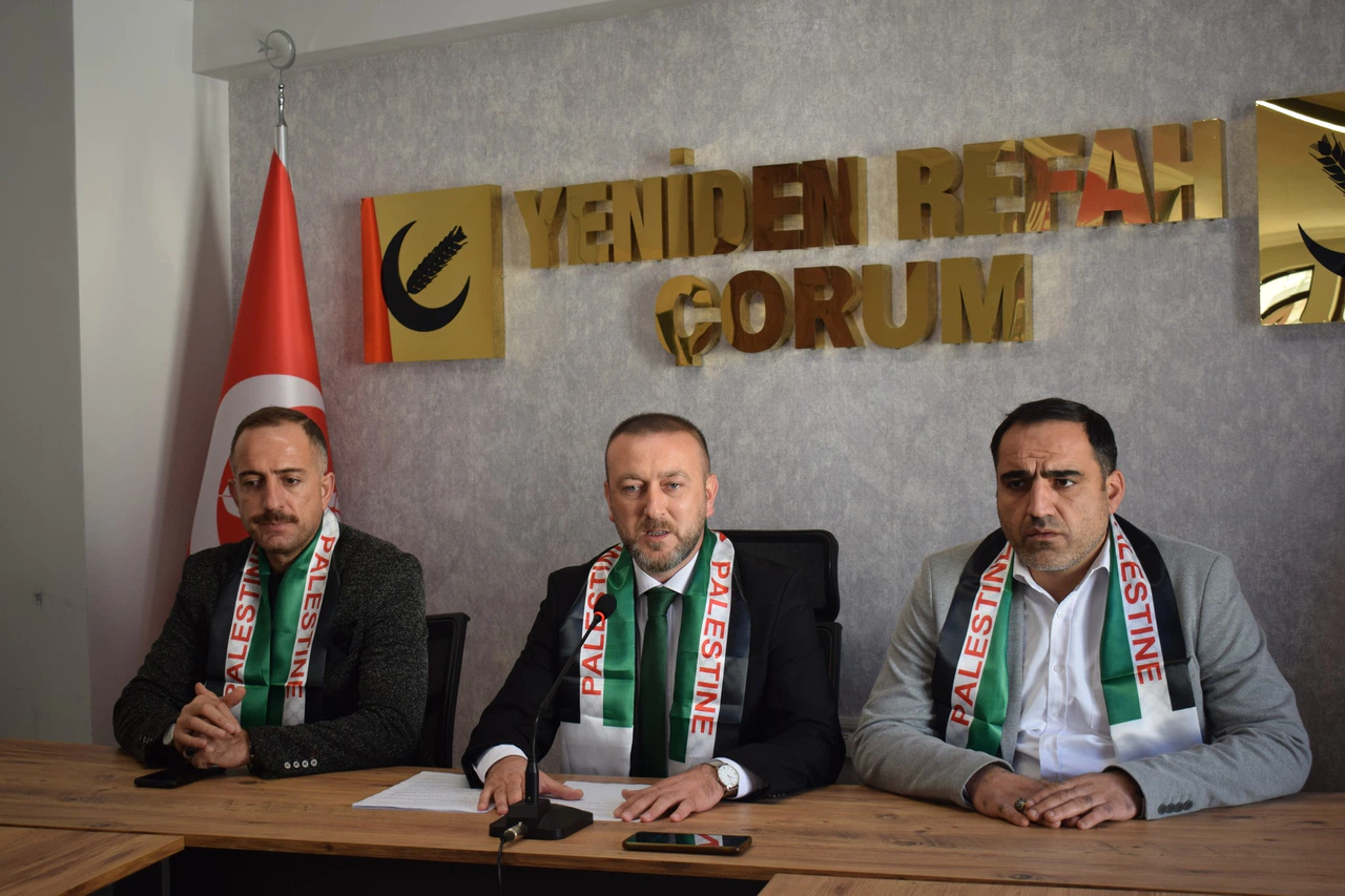 Yeniden Refah Partisi, Filistin İçin Meydanlarda
