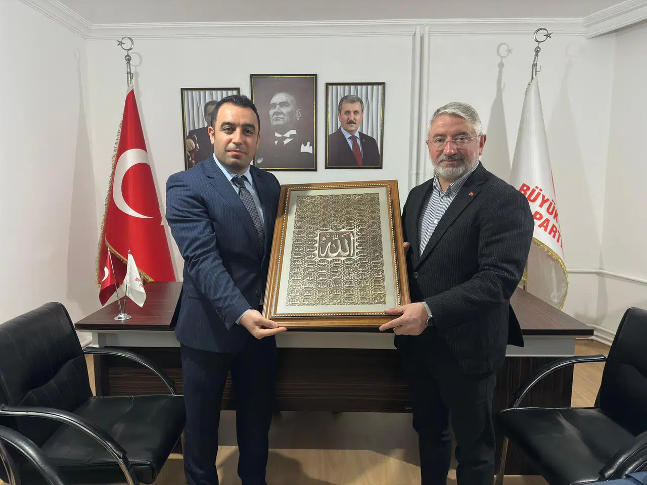 Aşgın’dan BBP’ye Ziyaret