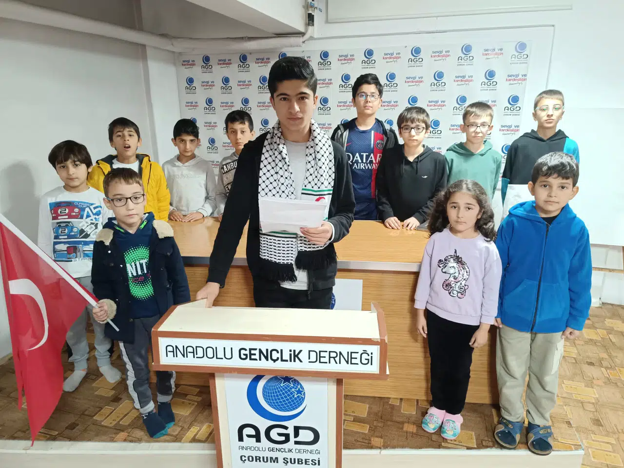 Çorum AGD, Filistin’deki Zulme Dikkat Çekiyor