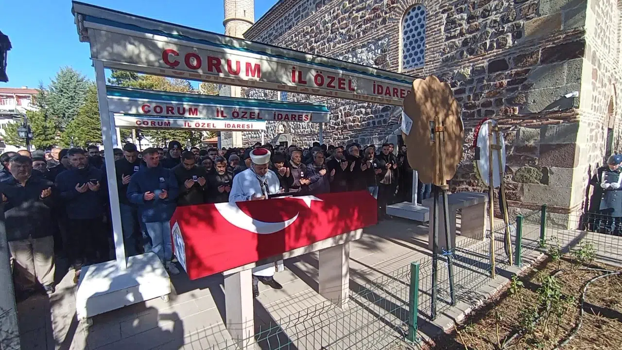 Çorumlu Astsubay Toprağa Verildi