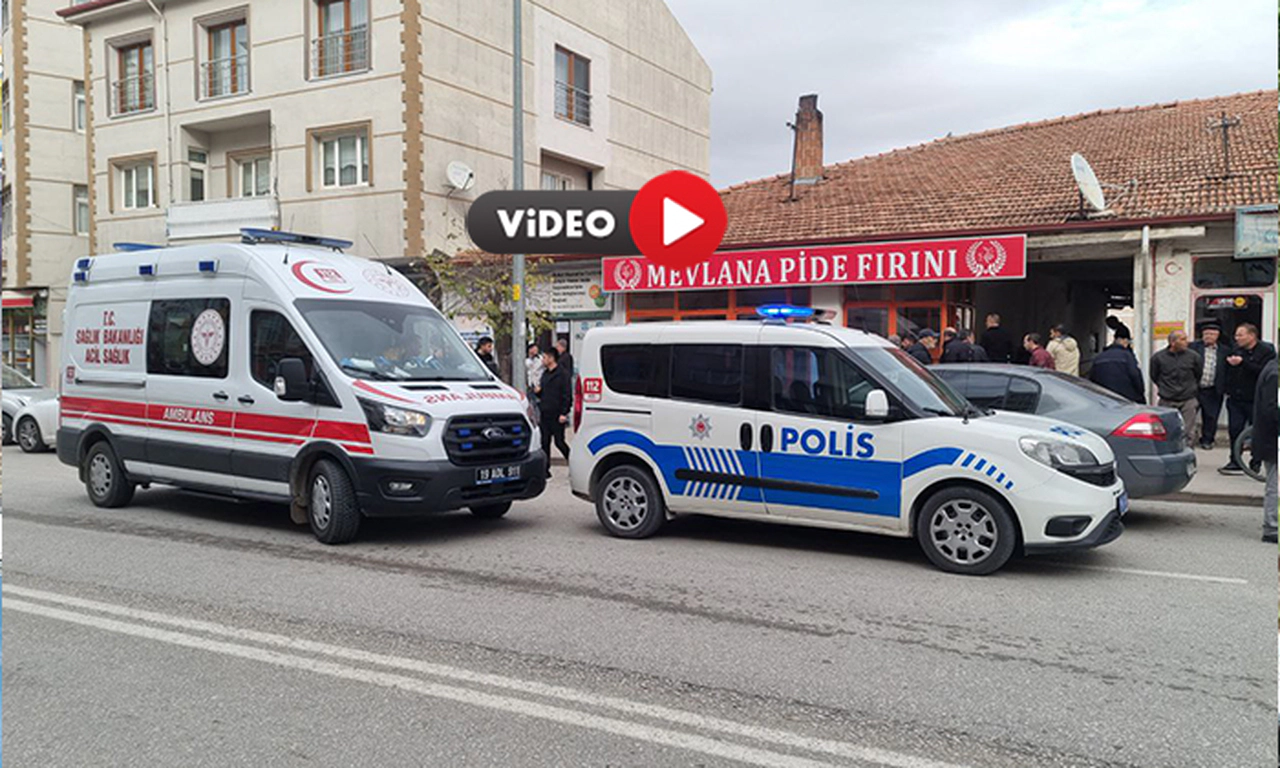 Çorum’daki Silahlı Saldırı Anı Saniye Saniye Kamerada