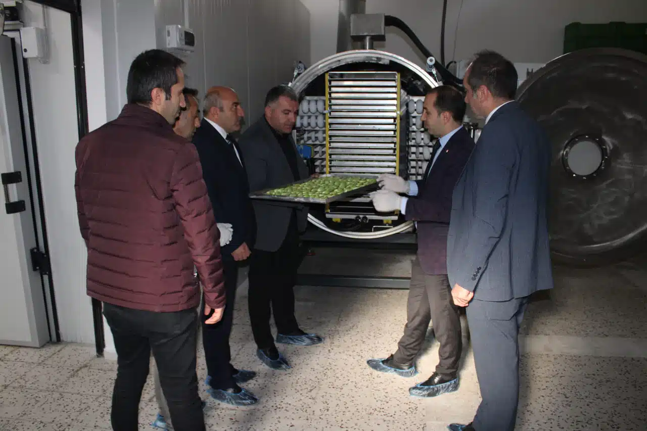 Günde 180 Kilo Meyve Ve Sebze Kurutan Tesis