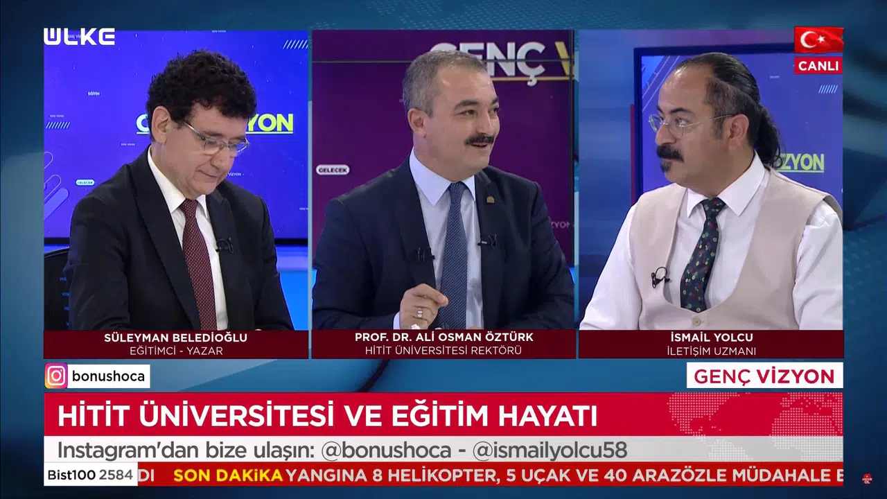 Rektör Öztürk, HİTÜ’yü Anlattı