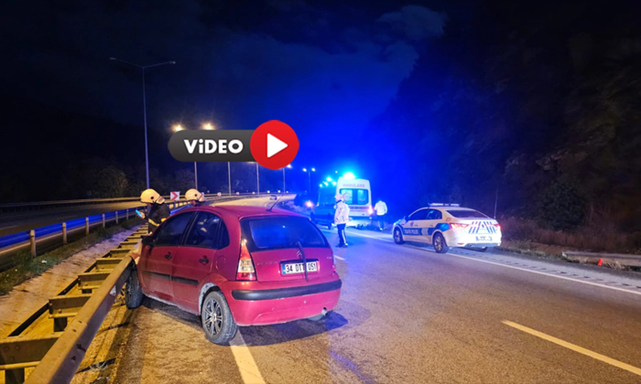 Çorum’da Alkollü Sürücü Yolu Birbirine Kattı