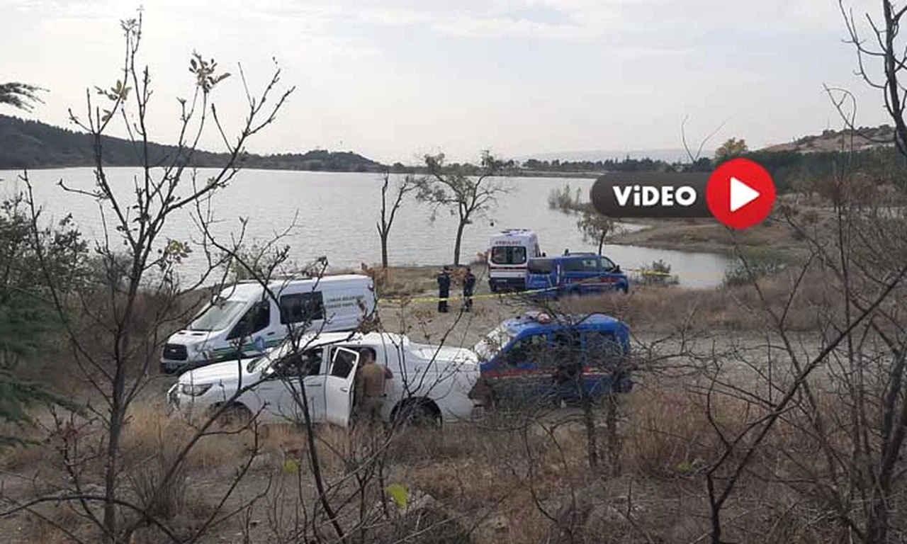 Çorum'da Baraj Gölüne Düşen Otomobildeki 1 Kişi Öldü, 1 Kişi Yaralandı
