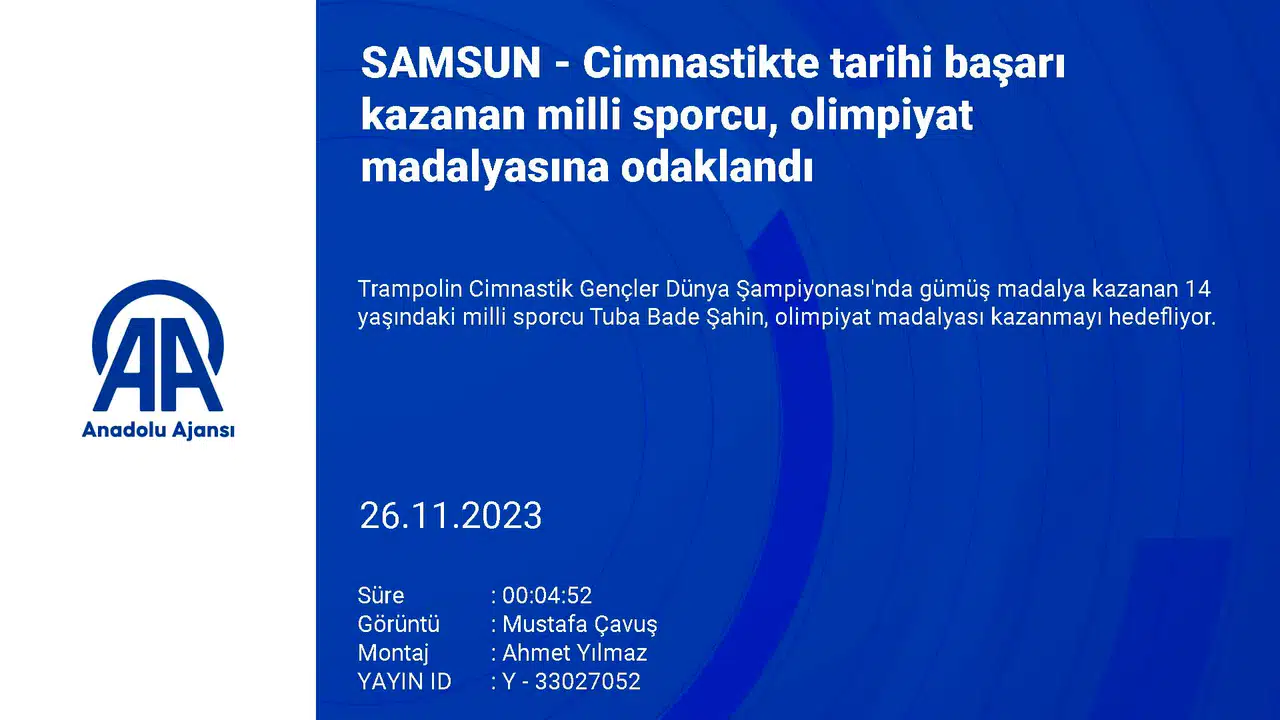 Cimnastikte Tarihi Başarı Kazanan Milli Sporcu, Olimpiyat Madalyasına Odaklandı
