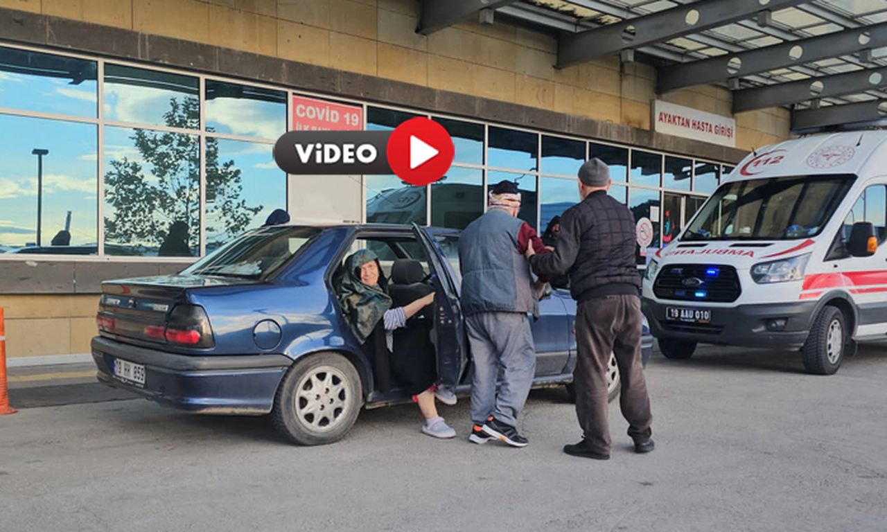 Yaşlı Çift Merdivenden Düştü