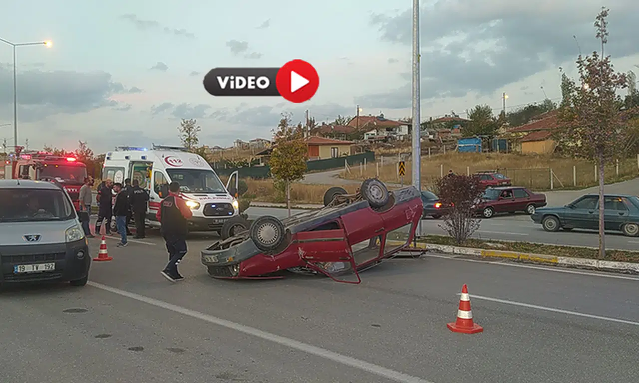 Ticari Araç ve Otomobil Çarpıştı: Beş Yaralı