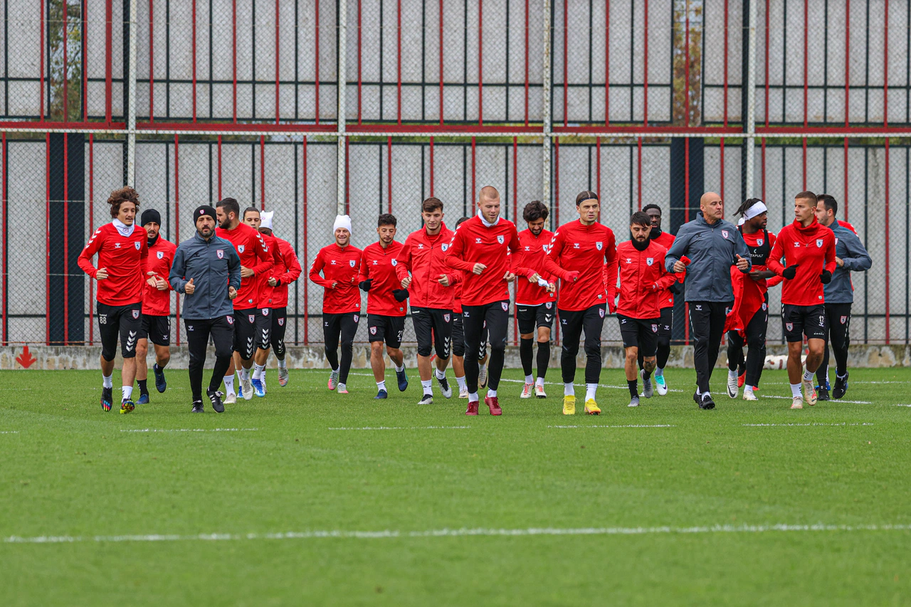Samsunspor, Beşiktaş Maçının Hazırlıklarını Sürdürdü