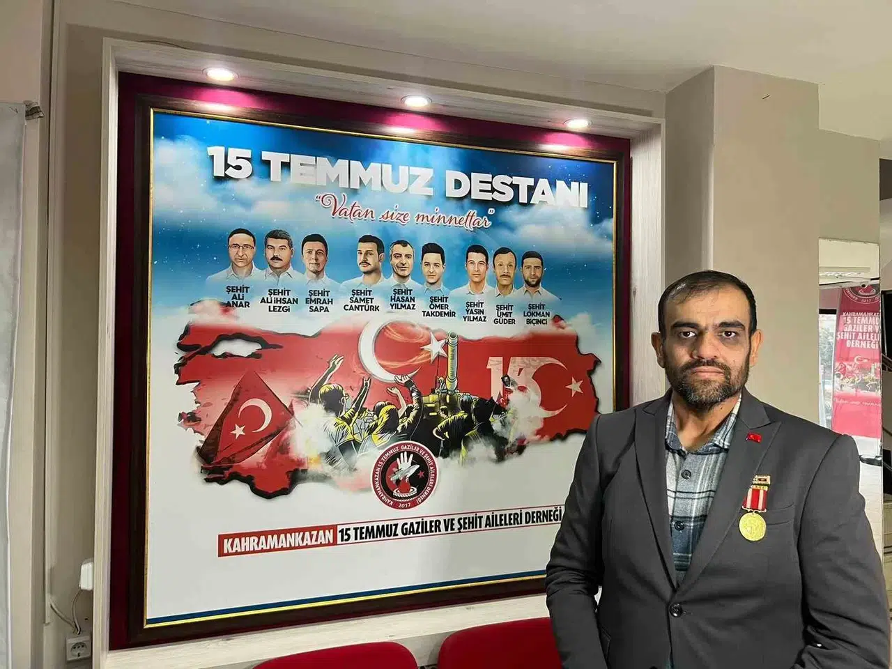 15 Temmuz Gazisi Akın, Yargıtay’ın Akıncı Üssü Darbecilerine Verdiği Karar Hakkında Açıklamalarda Bulundu