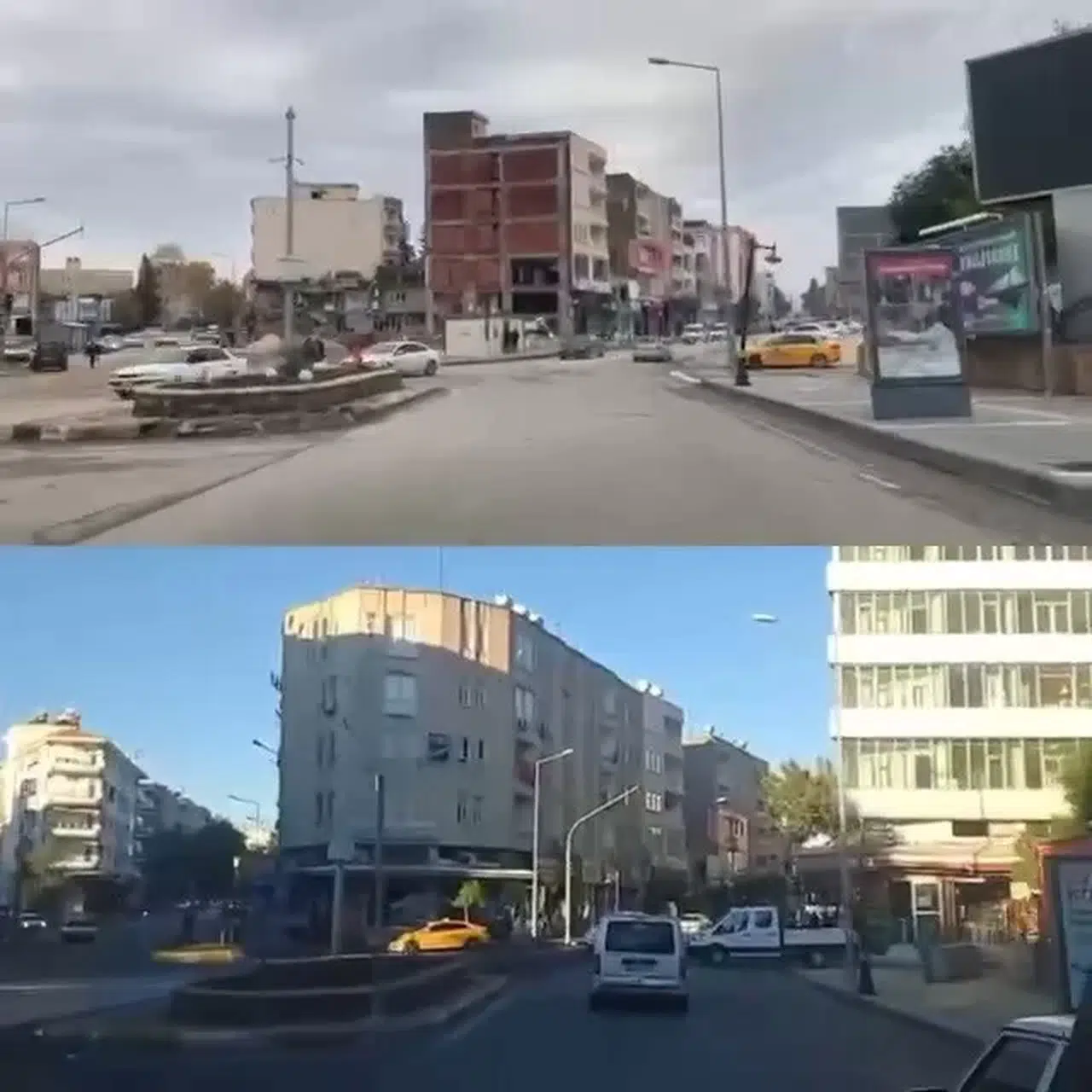 6 Şubat Sarsıntıları Sonrası Cadde ve Sokaklar Tanınmayacak Hale Geldi