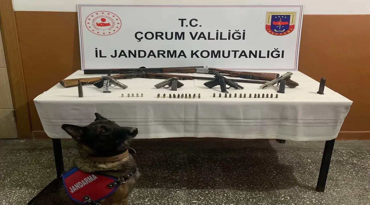 Çorum’da Jandarma, Silah Kaçakçılarına Taviz Vermiyor
