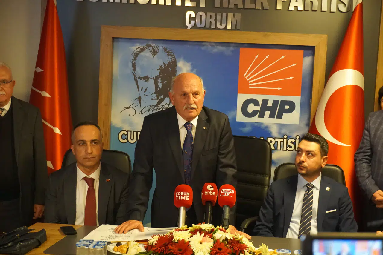 Çorum’da Osman Samsunlu, CHP’den Belediye Başkan Aday Adayı Oldu
