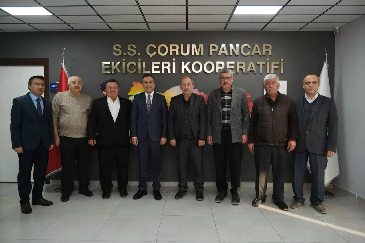 Çorum’daki Üreticilerin Sorunlarını Konuştular