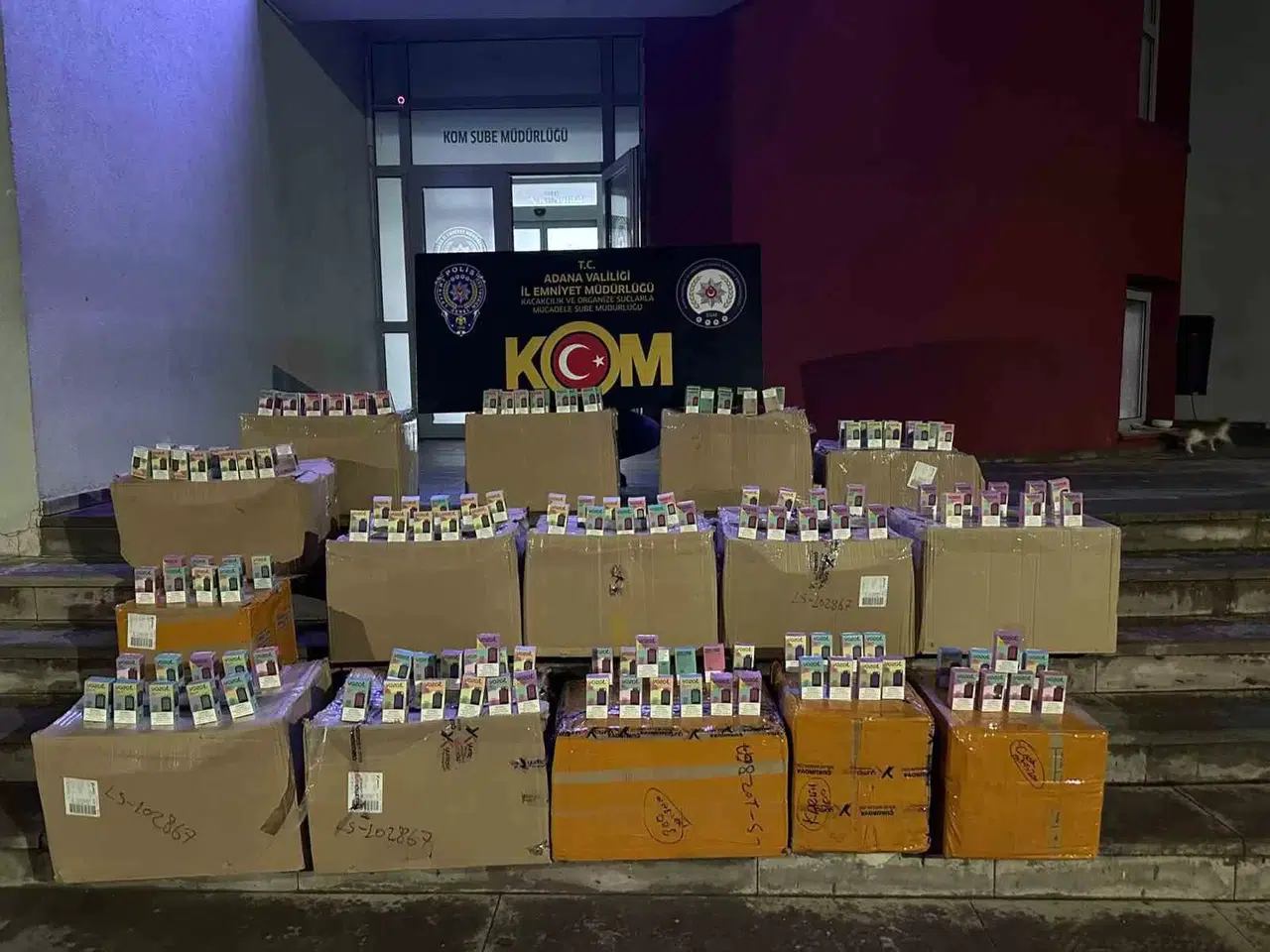 Adana’da Kaçakçılık Operasyonu