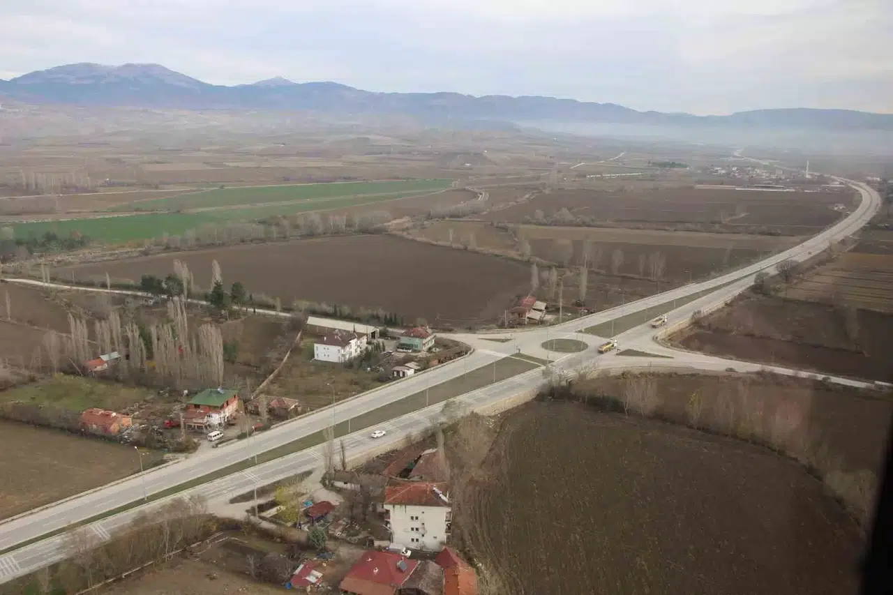Amasya’da Helikopter Takviyeli Trafik Kontrolleri