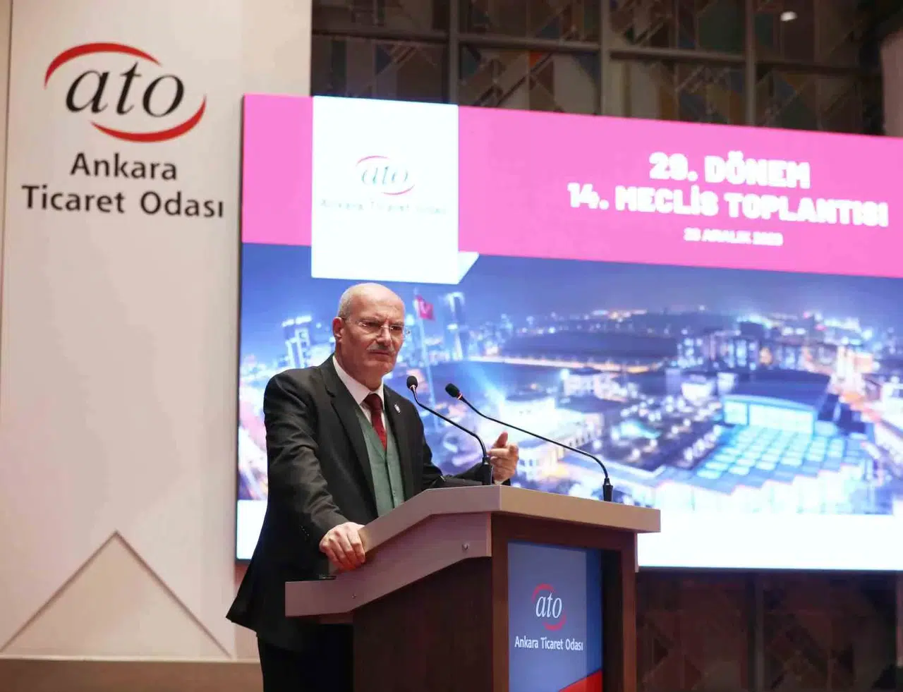 ATO Lideri Baran: “2024’te Öncelikli Amaç Enflasyonu Düşürmek”