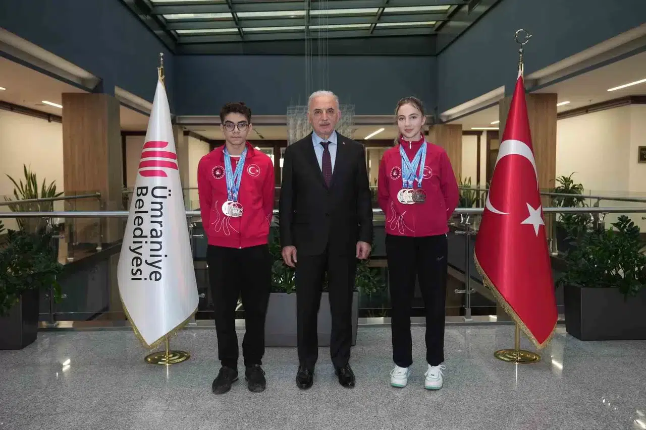Avrupa’dan Ümraniye’ye Dört Madalya Birden