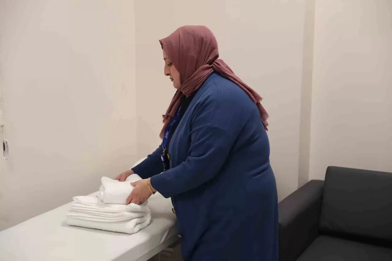 Bağcılar’da 2 Bayan Aldıkları Eğitimle Vefahane Ömür Merkezi’nde Çalışmaya Başladı