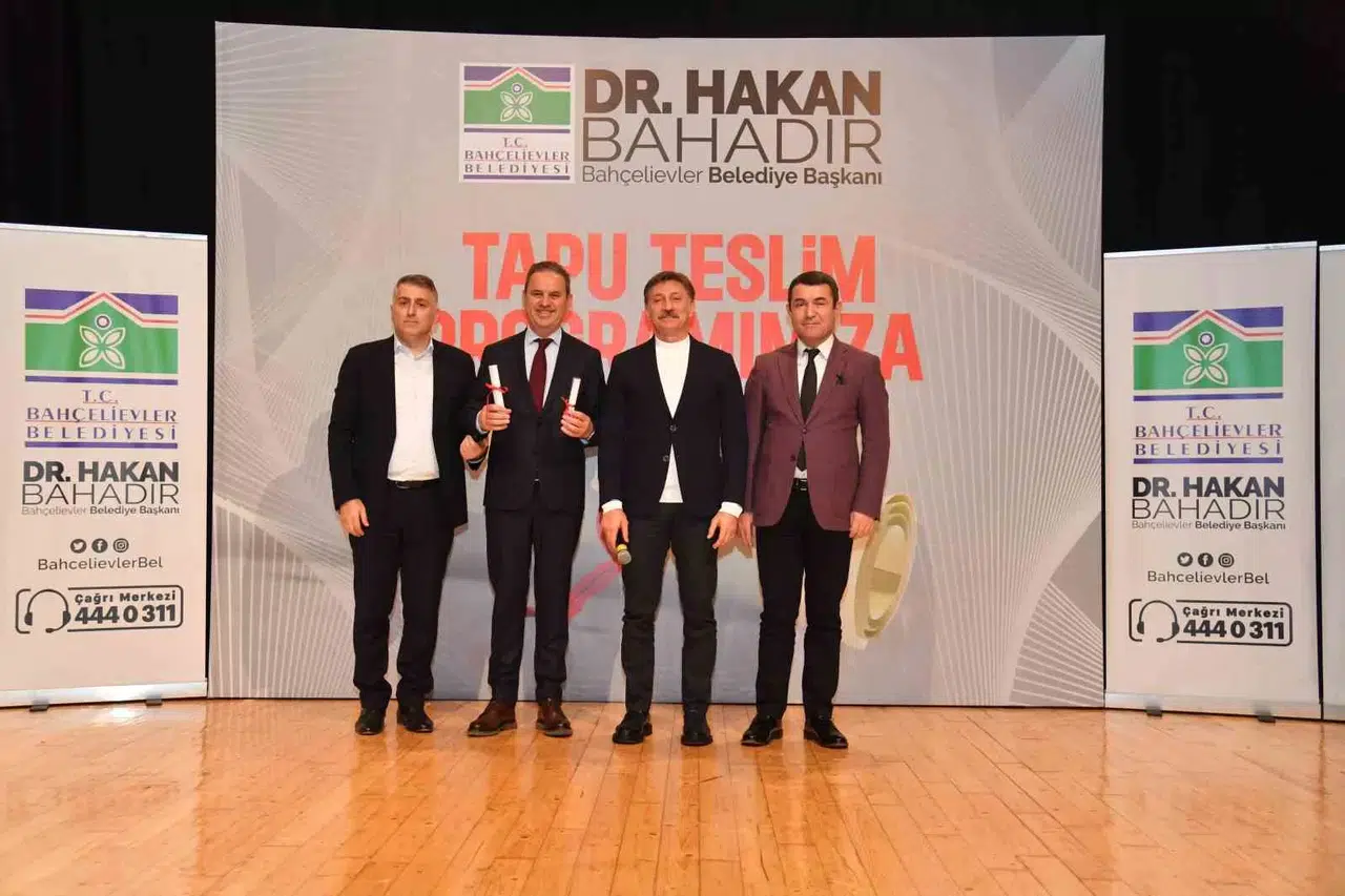 Bahçelievler’de 40 Yıllık İmar, Çarpık Yapılaşma ve Tapu Sorunu Çözüldü