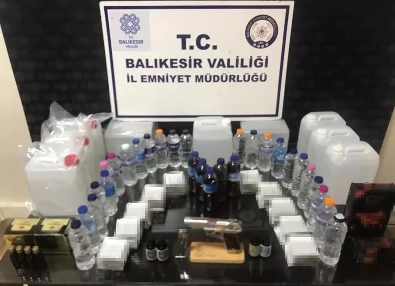 Balıkesir’de Uydurma İçki Operasyonu