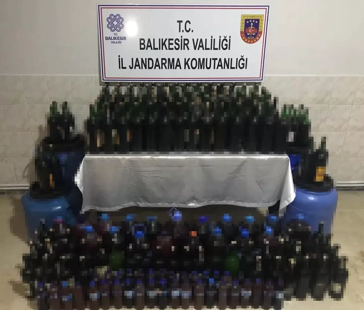 Balıkesir’de Yılbaşı Öncesi Kaçak İçki Operasyonu