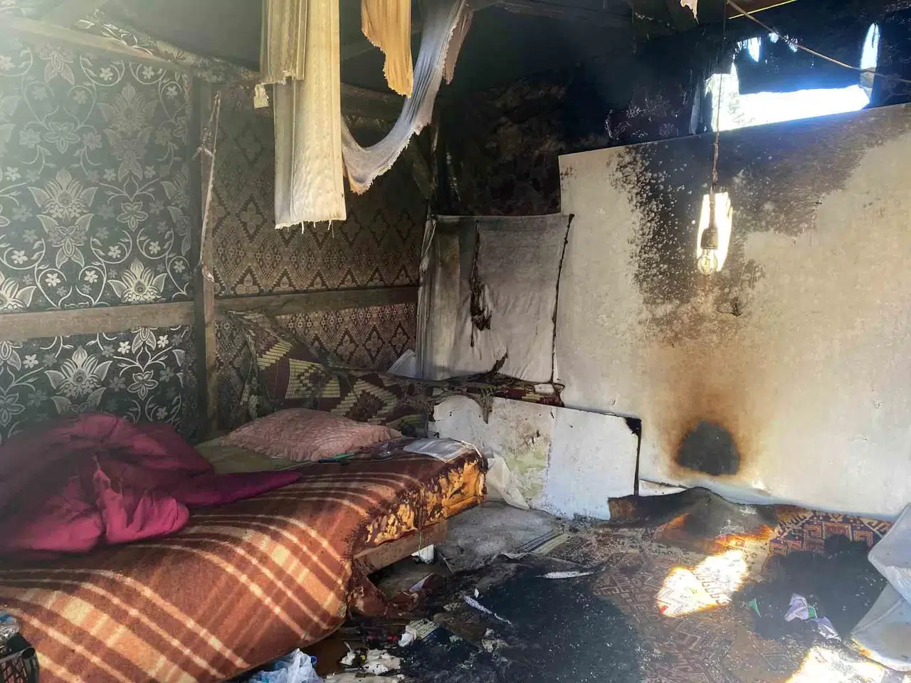 Baraka Yangını Grupları Alarma Geçirdi