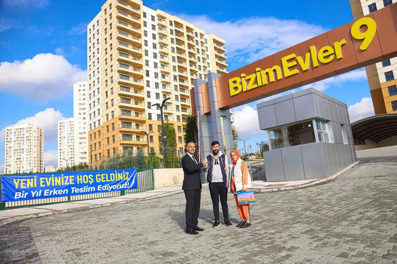 Bizim Meskenler 9 ve 10’da Daire Teslimleri 1 Yıl Erken Başladı