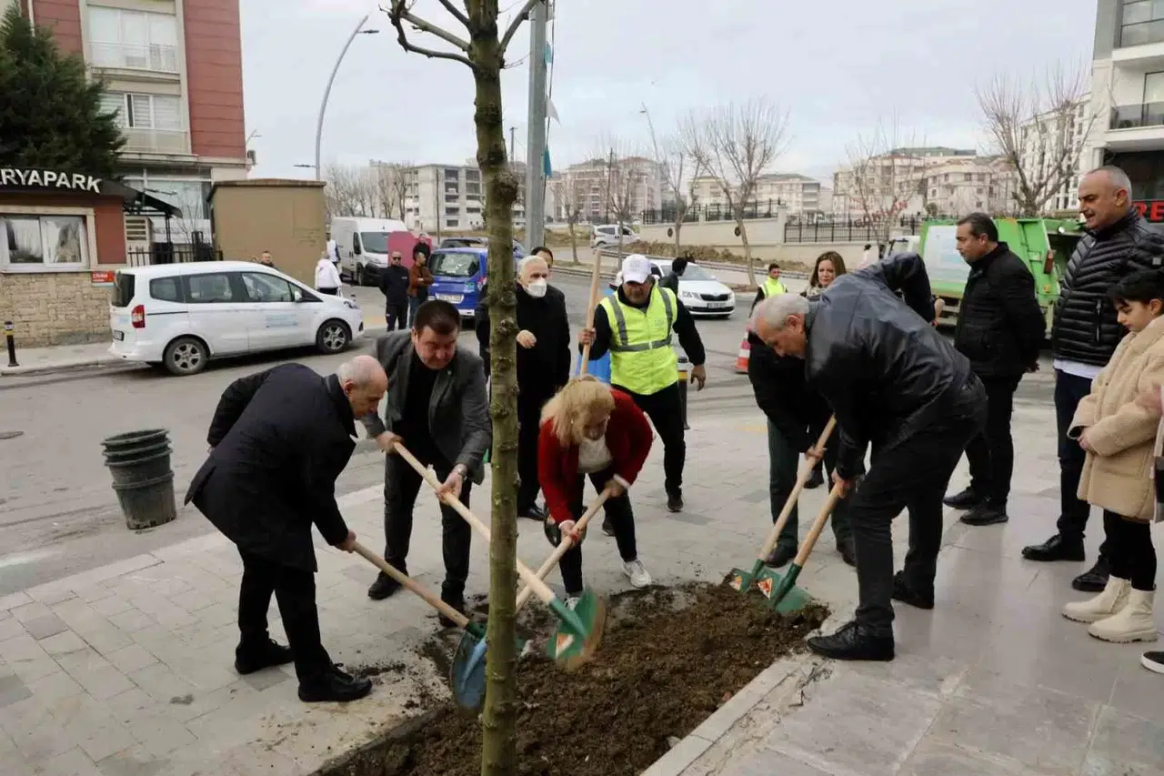 Büyükçekmece’de 2024 Yılına 24 Mahallede Ağaç Dikerek Girildi