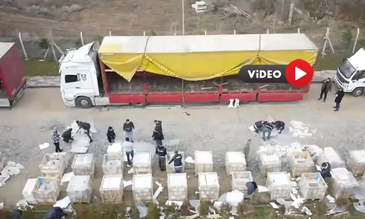 Çorum’da Operasyon, Bir Ton Uyuşturucu Ele Geçirildi