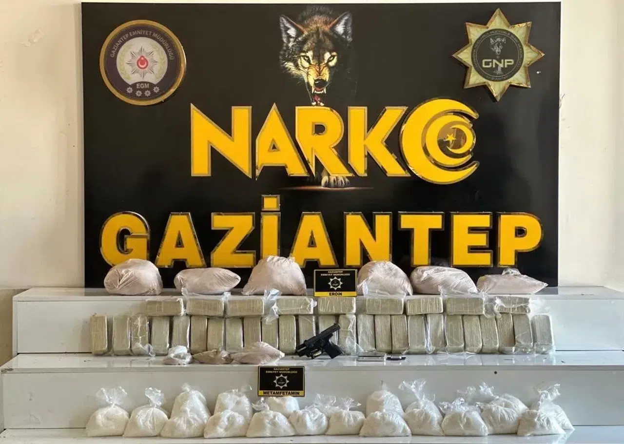 Gaziantep’te Kasım Ayında 507 Kilo Uyuşturucu Husus Ele Geçirildi