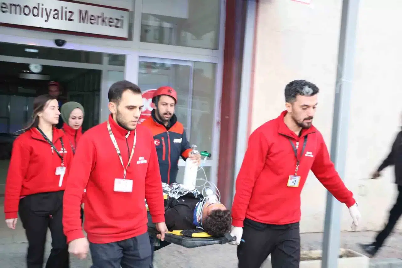 Hakkari’de Gerçeği Aratmayan Yangın ve Sarsıntı Tatbikatı