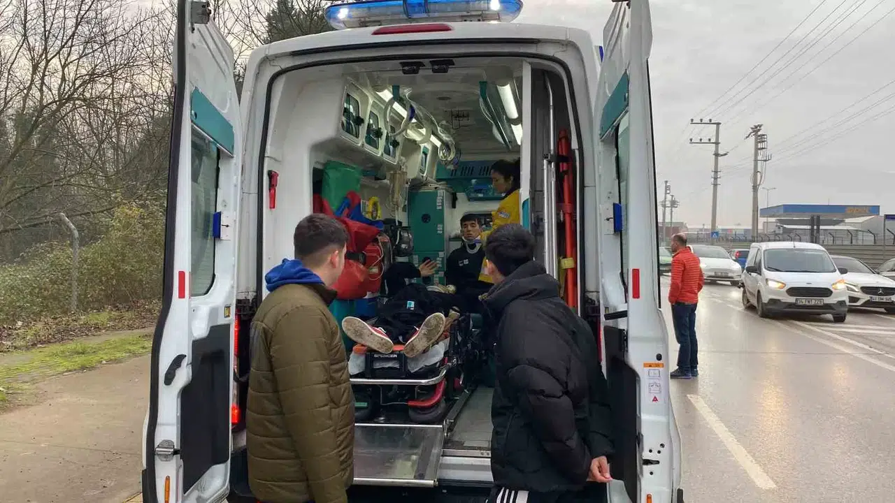 İşe Giderken Hastanelik Oldular