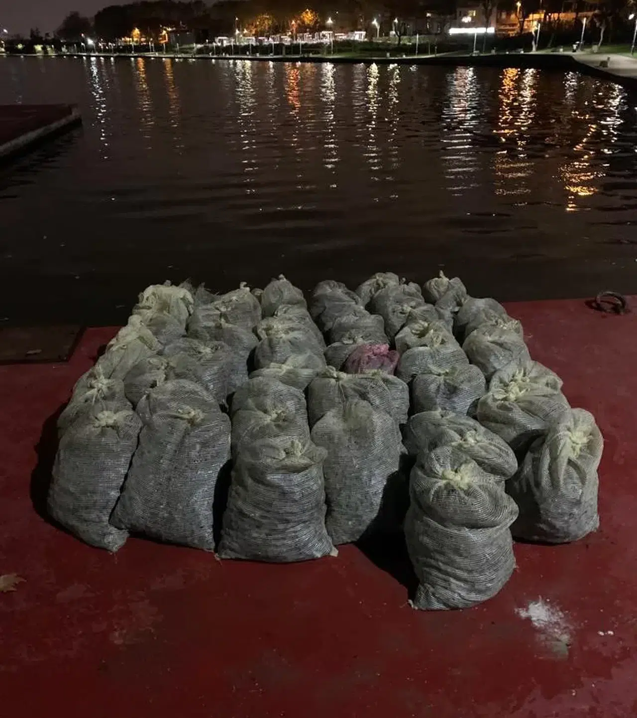 İstanbul’da 1 Buçuk Ton Kaçak Midye Ele Geçirildi