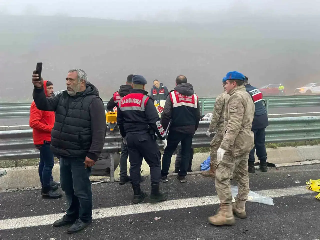 Katliam Üzere Kazada Tutuklanan Şoför Olay Sonrasında Bu türlü Görüntülenmiş