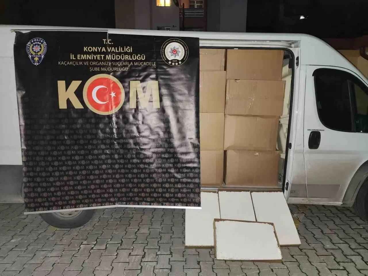 Konya’da Kaçakçılık Operasyonu: 10 Gözaltı