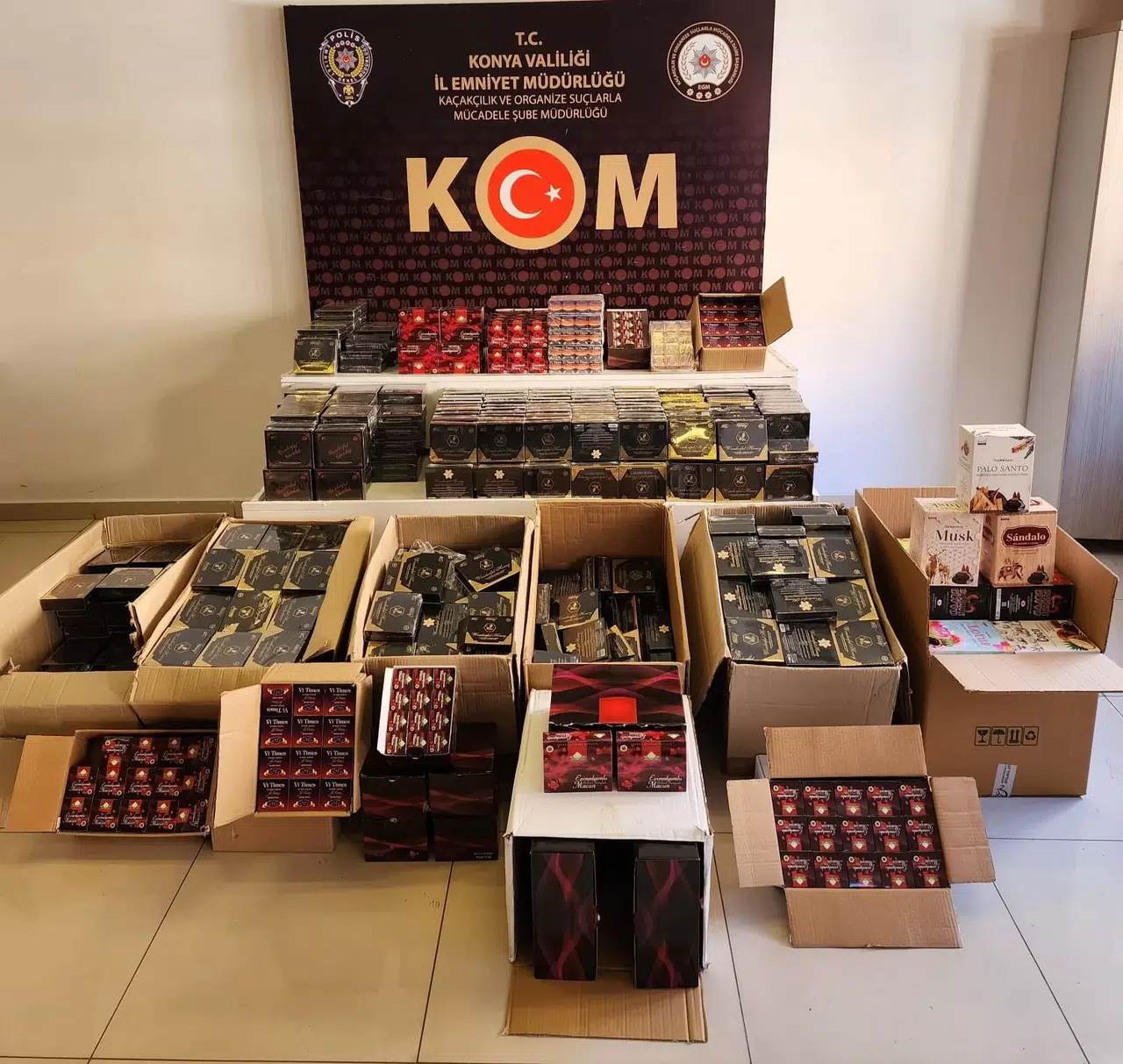 Konya’da Kaçakçılık Operasyonu: 3 Gözaltı