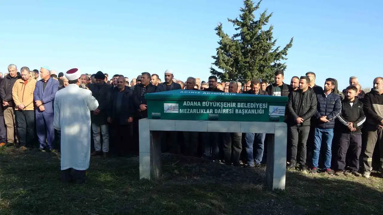 Kozan’da Arkadaşı Tarafından Öldürülen Mustafa Hakkulu Son Seyahatine Uğurlandı