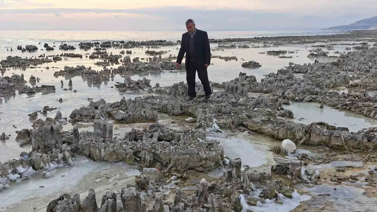 Kuraklık Van Gölü Kıyısını Mikrobiyalit Tarlasına Dönüştürdü