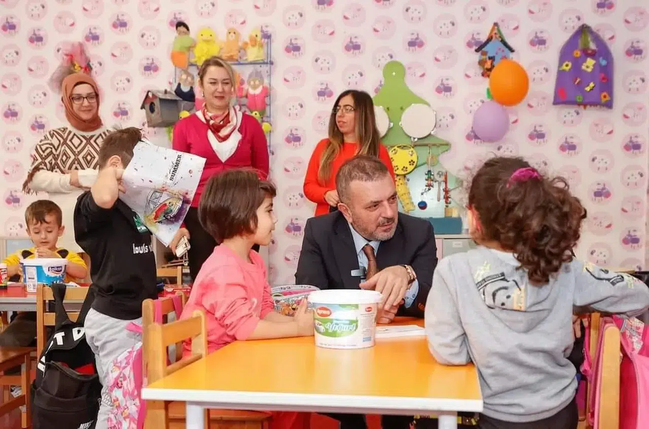 Lider Ercan Gününü Öğrencilere Ayırdı
