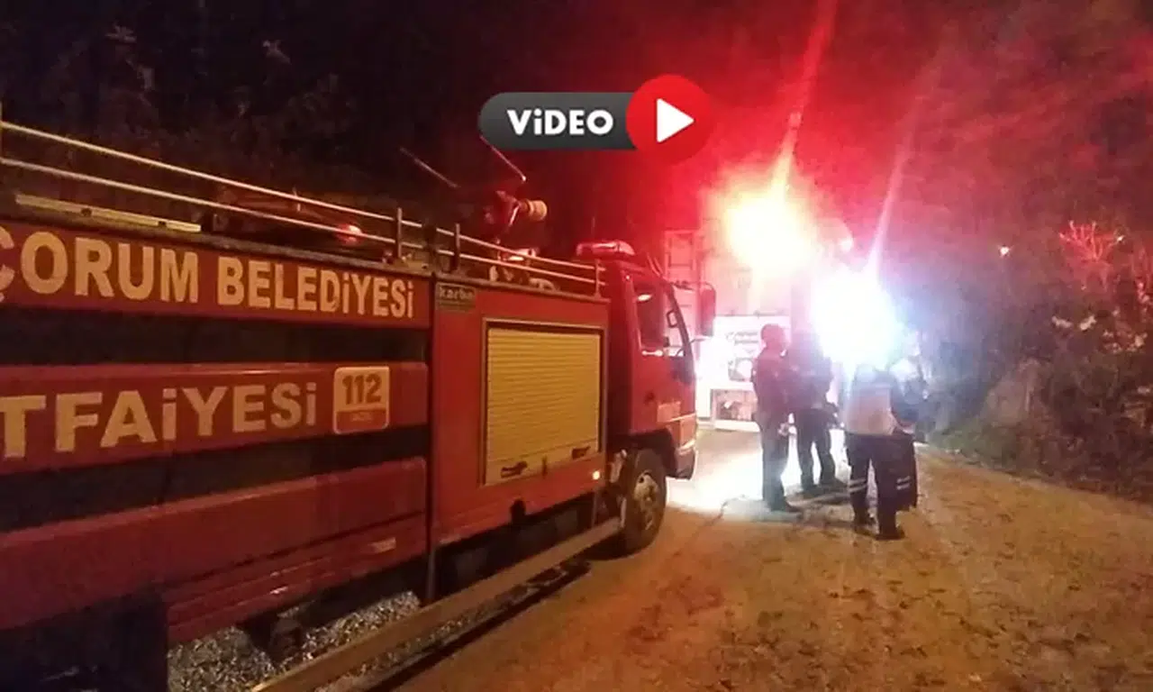 Çorum’da 78 Yaşındaki Kadının Evi Kundaklandı