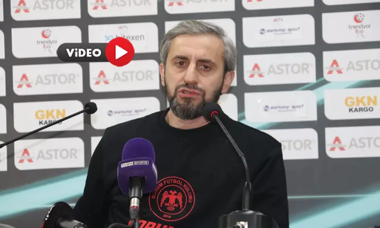 Çorum FK Teknik Direktörü Özbalta, Beraberliği Değerlendirdi