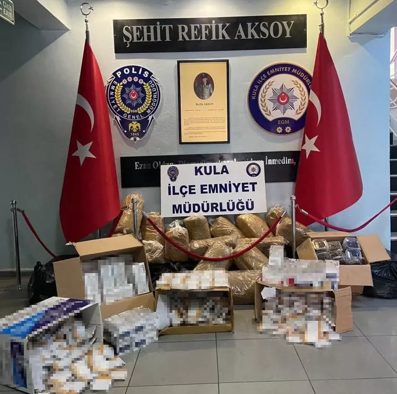 Manisa Emniyeti’nden Kaçak Sigaraya Yönelik Büyük Operasyon