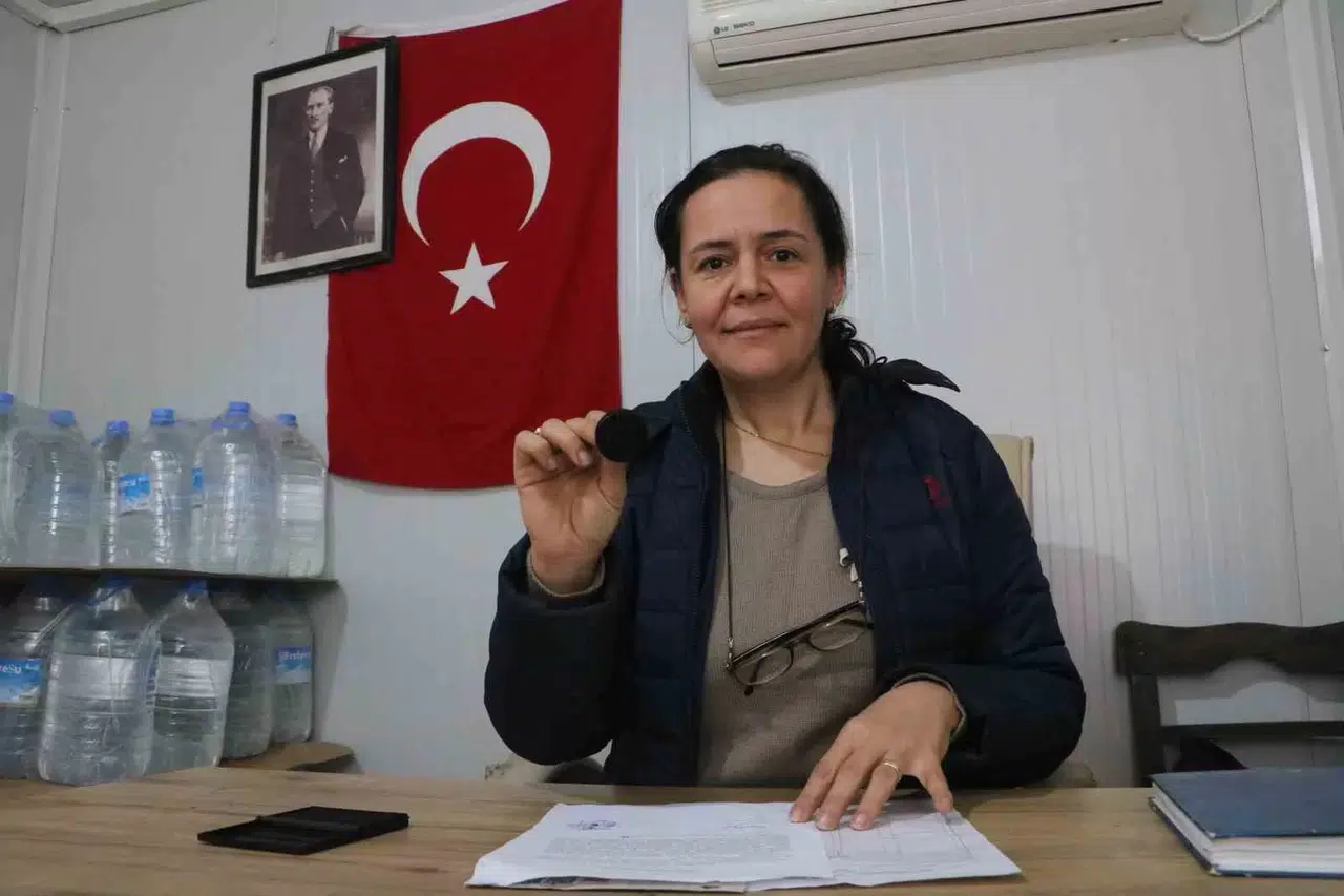 Mesken Hanımıydı Sarsıntı Onu Muhtar Yaptı