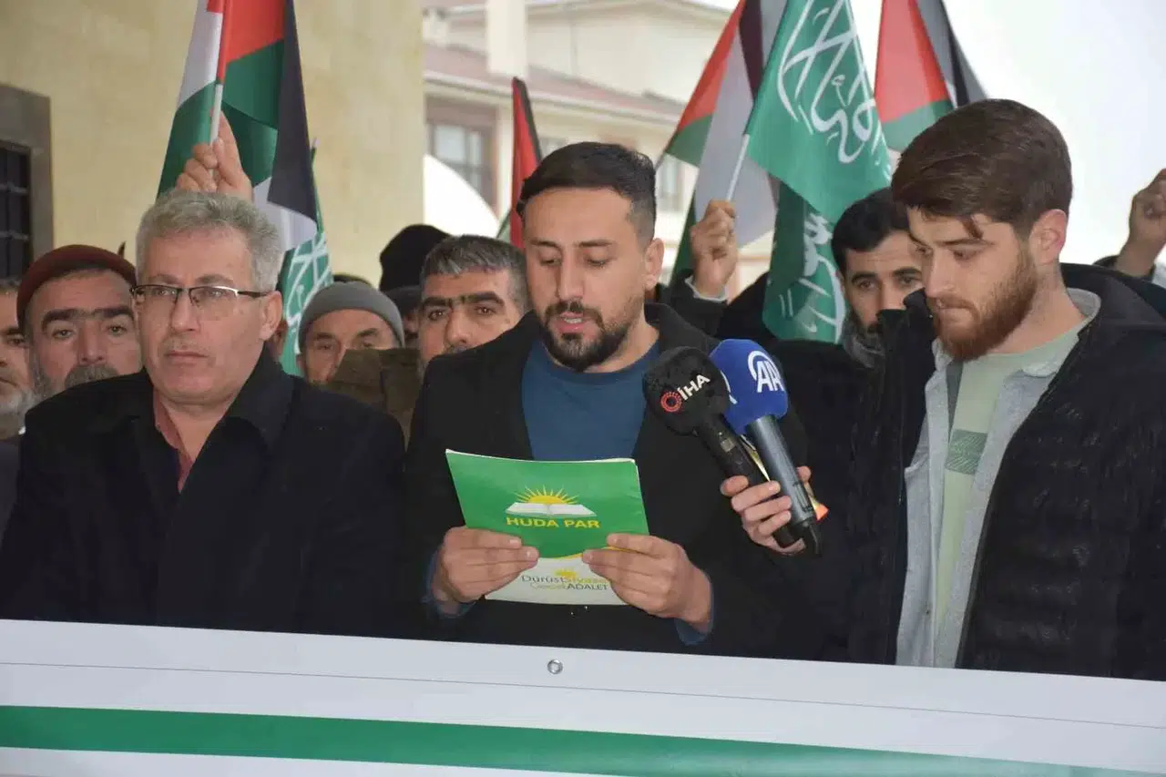 Şırnak’ta İsrail’in Filistin’e Yönelik Akınları Protesto Edildi