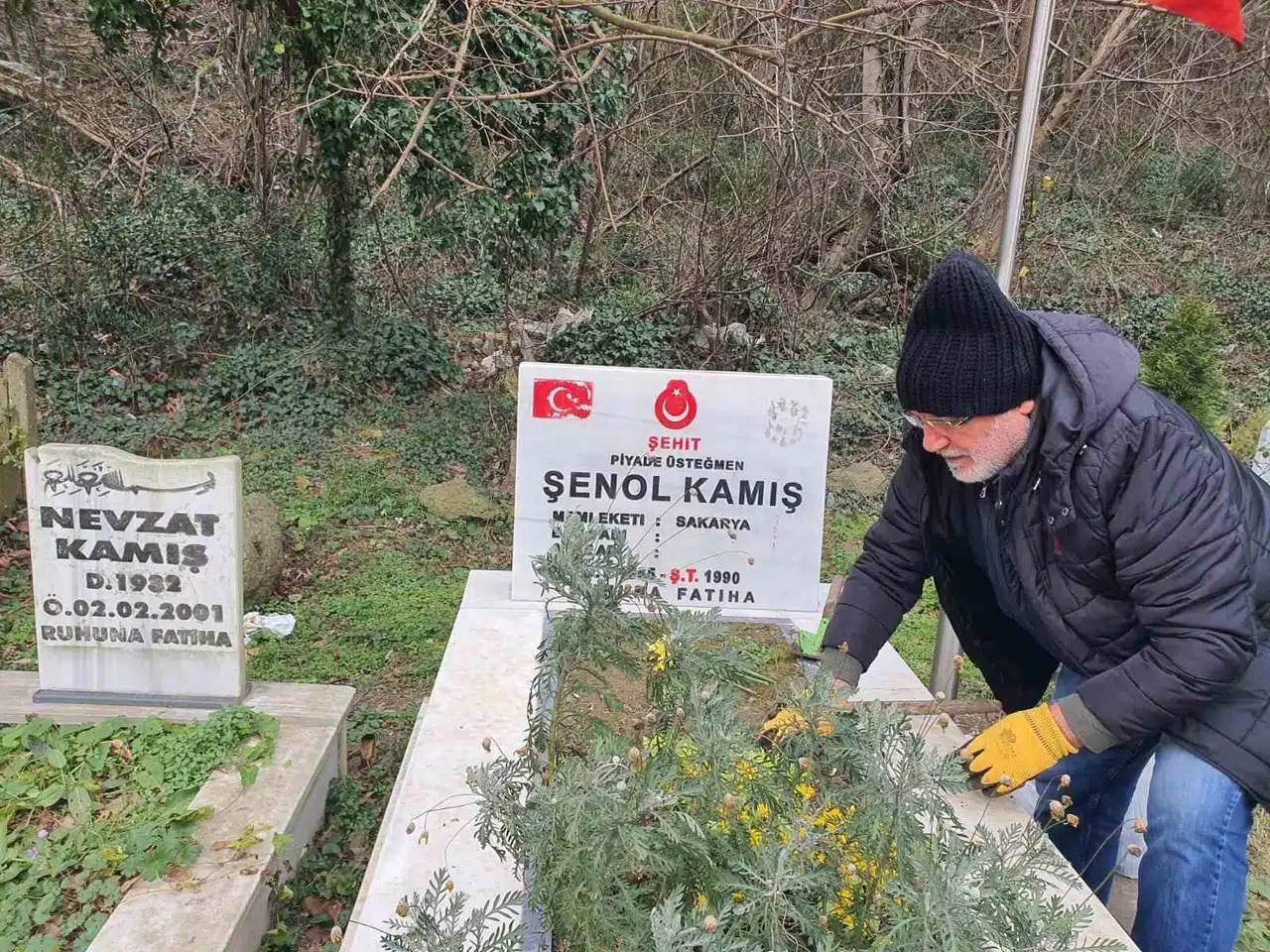 34 Yıl Evvel Şehit Olan Arkadaşlarını Yad Etmek İçin Kilometrelerce Yol Kat Ettiler