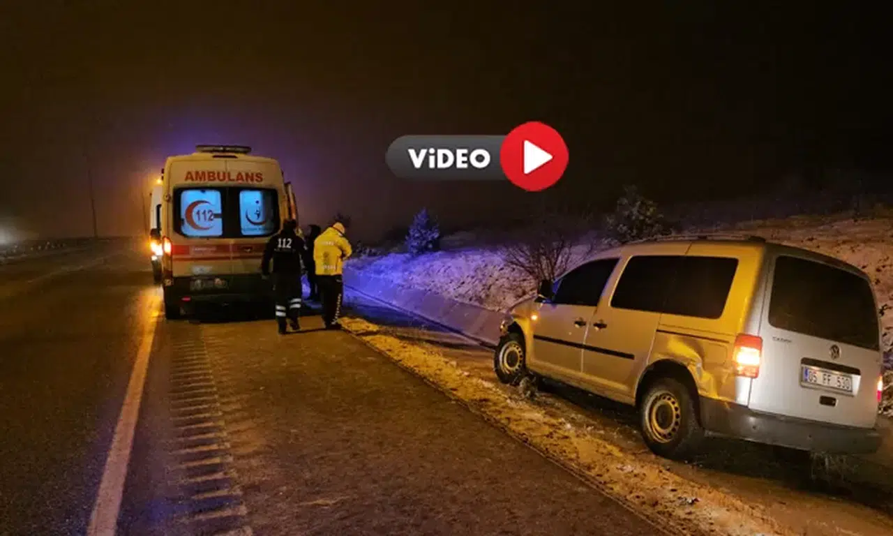 Çorum’da Buzlanma Kaza Getirdi: 6 Yaralı